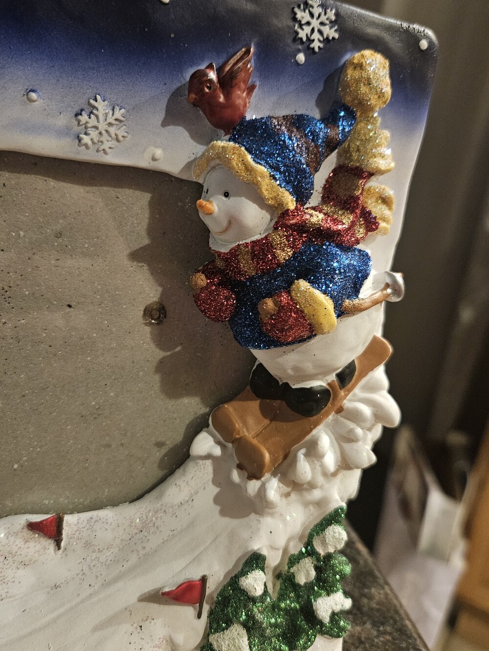 Festive Snow Family 4x6 Photo Frame - Picture 4 of 4